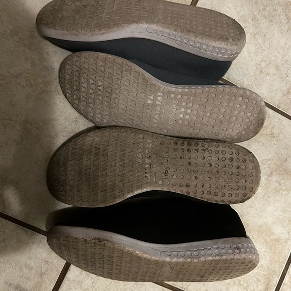 HeyFolks Grey warm shoes and black voyageurs - Picture 2 of 2